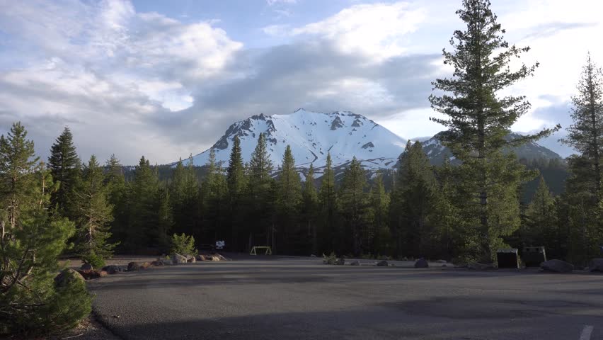 Lassen Volcanic National Park Lassen Peak View from the Devastated Area
