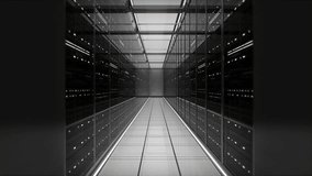 Slow penning view, Data cloud server room with various UI, 4k animation - Powered by Shutterstock - Get 15% off with code: PIKWIZARD15
