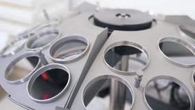 sunglasses lens production in the laboratory. - Powered by Shutterstock - Get 15% off with code: PIKWIZARD15