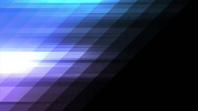 Blue and violet tech minimal geometric abstract motion background. Seamless loop. Video animation Ultra HD 4K 3840x2160