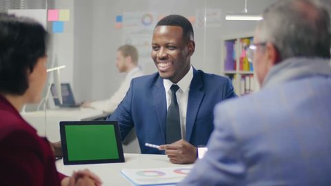 Black Male Ambitious Bank Employee Stock Footage Video (100% Royalty-free)  1020912418 | Shutterstock