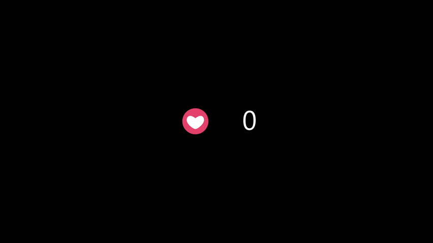 social media red heart counter.
Social network cute red pink white heart continue counting motion in alpha transparent background. Royalty-Free Stock Footage #1020963703
