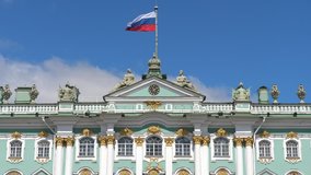 Winter Palace facade detail - The Hermitage. Saint Petersburg, Russia. - Powered by Shutterstock - Get 15% off with code: PIKWIZARD15