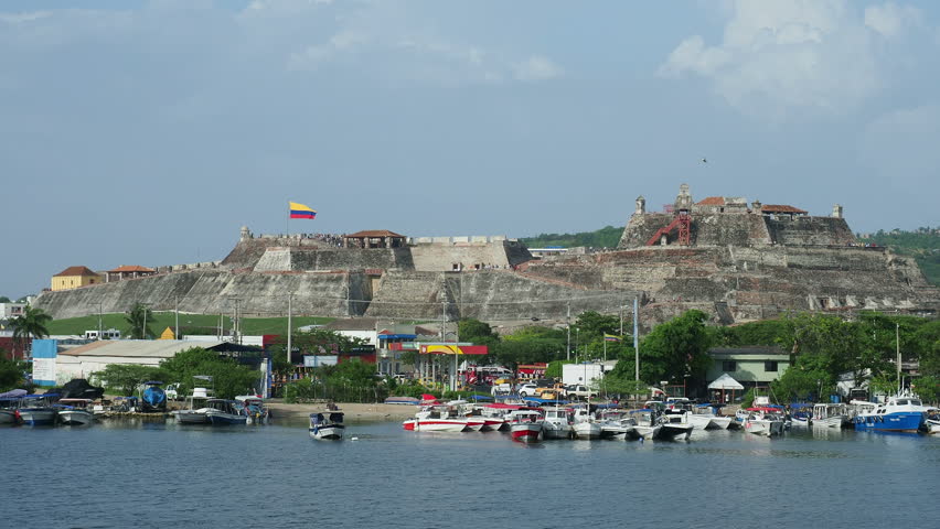 San Felipe Castle, Cartagena, Bolivar Department, Colombia