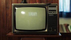 Retro Television Set Turning On Different Chroma Screens. You can replace the screens with the footage or picture you want. You can do it with “Keying” effect in After Effects (Check out Tutorials).