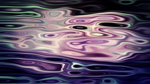 Abstract fluid forms pulse, ripple and flow (Loop).