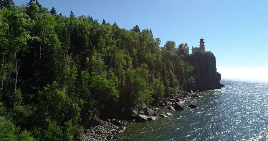 Split Rock Lighthouse - Aerial View