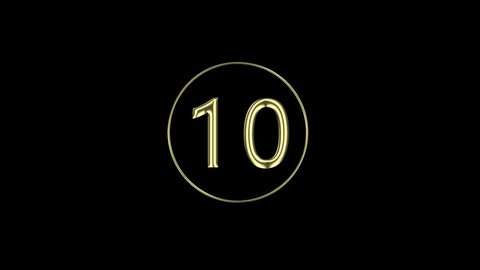 Numbers Countdown Vintage Invert Style Stock Footage Video 100 Royalty Free 11891051 Shutterstock