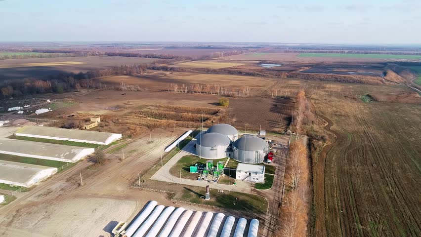 Bio-plant for processing shtkhodov from fields into electricity
