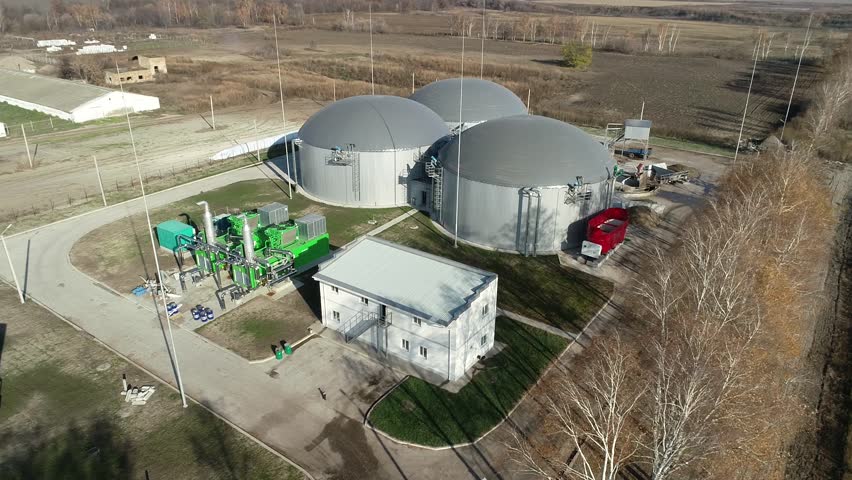 Bio-plant for processing shtkhodov from fields into electricity