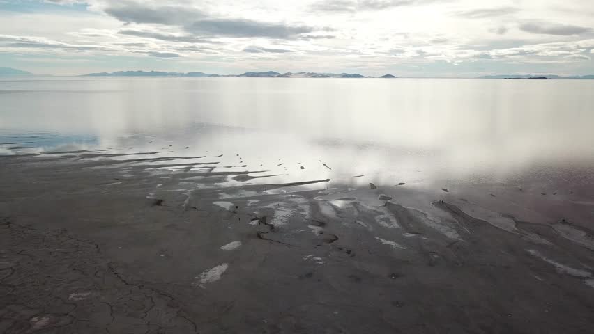 Great Salt Lake, Utah, near the spiral jetty