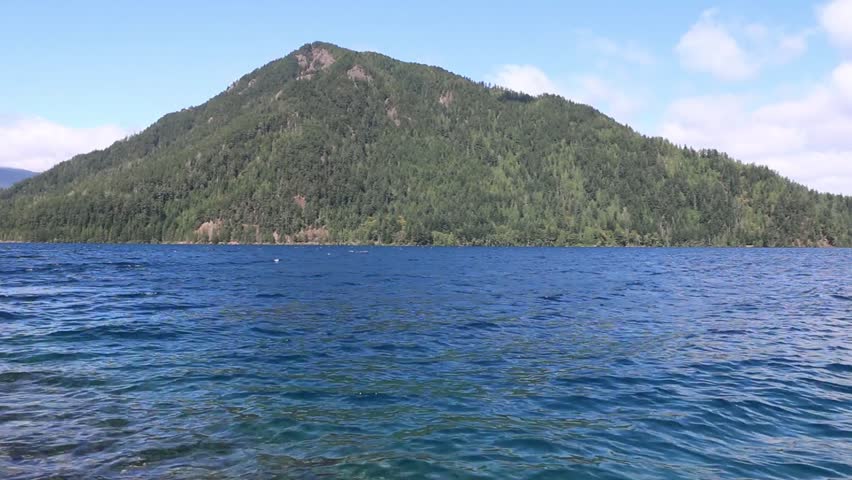 A lake in Olympic National Park in Washington.