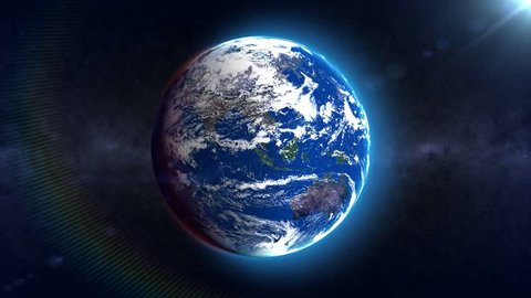 Earth Loop Background Stock Footage Video (100% Royalty-free ...
