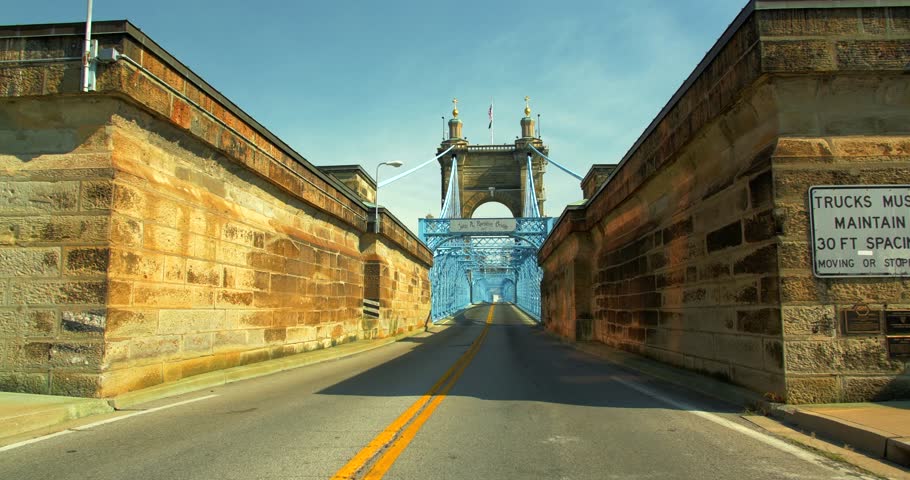 Entrance to Bridge, Cincinatti
