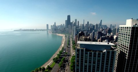 Chicago Coast & Skyline, Lake Michigan