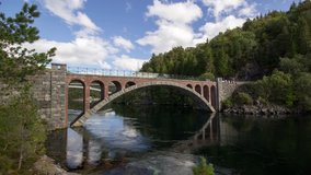 Old bridge in Norway 