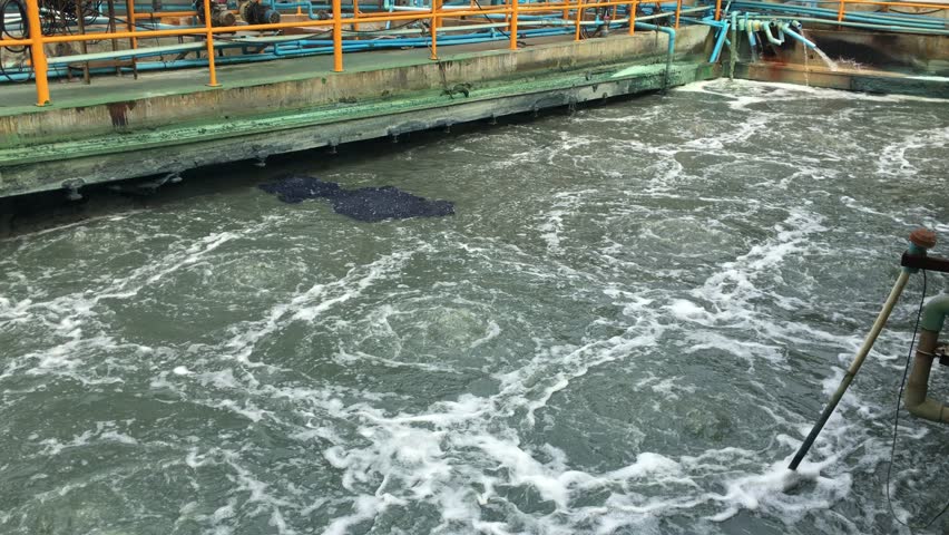 Industrial wastewater treatment process