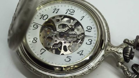 Analog Mechanical Stopwatch Mechanism Gears Inside Stock Photo ...