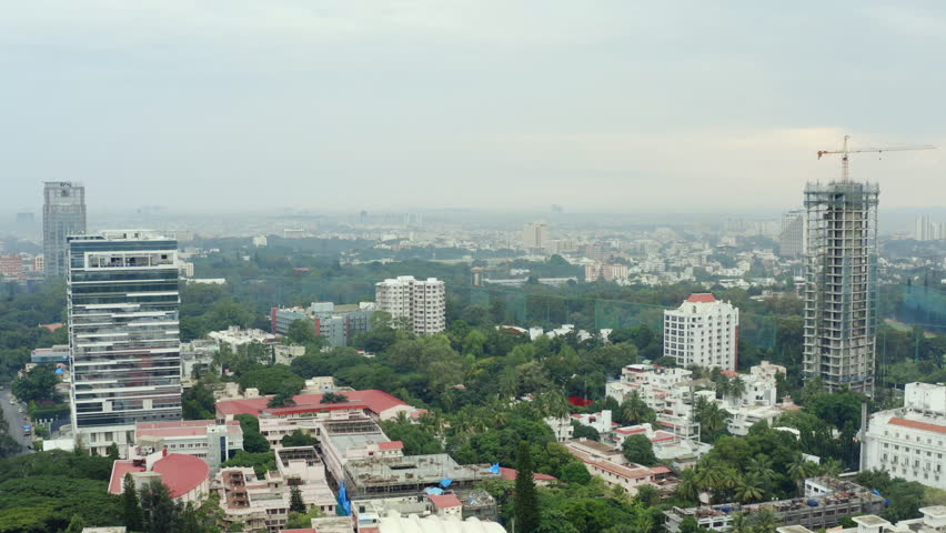 day-time-bangalore-cityscape-high-stock-footage-video-100-royalty