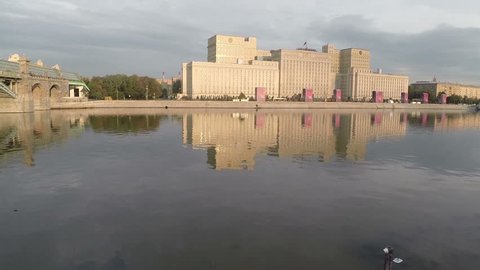 Main Building of the Russian Defense Ministry in Moscow