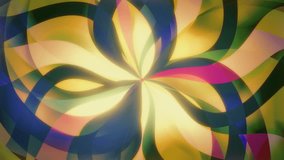 Psycho Candy Red - 4k 60fps Multicolored Psychedelic Video Background Loop /// Red spiral patterns evolving in a dynamic, swirling way. This unique joyful loopable background video is perfectly suited