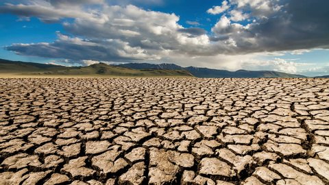 dry ground caused by drought Stock Footage Video (100% Royalty-free ...