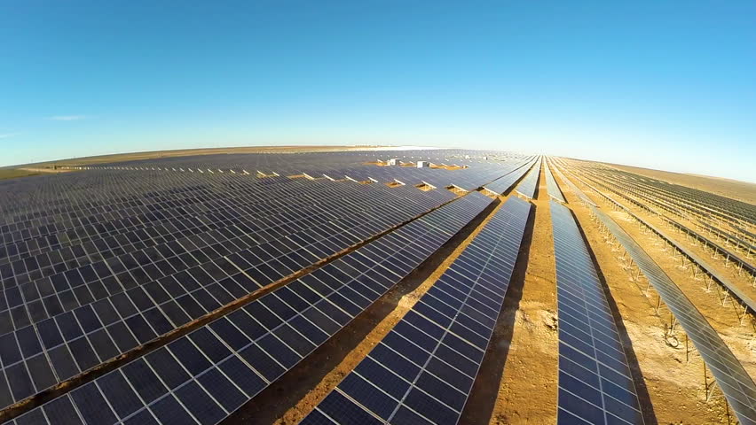 Solar panel farms in the Northern Cape | Shutterstock HD Video #1021335193