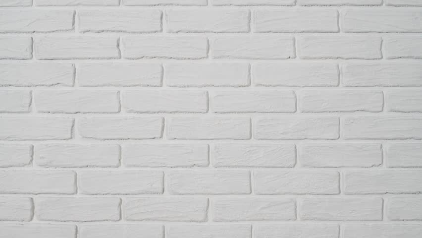 White Brick Wall As Background Stock Footage Video 100 Royalty Free Shutterstock