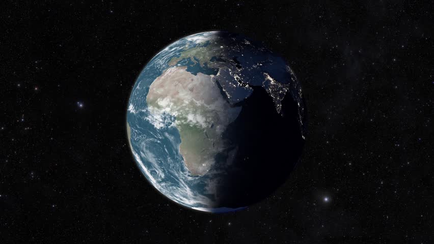 View Of Earth From Space Stock Footage Video 100 Royalty Free Shutterstock