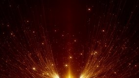 Particles dust bokeh abstract light motion titles cinematic background loop