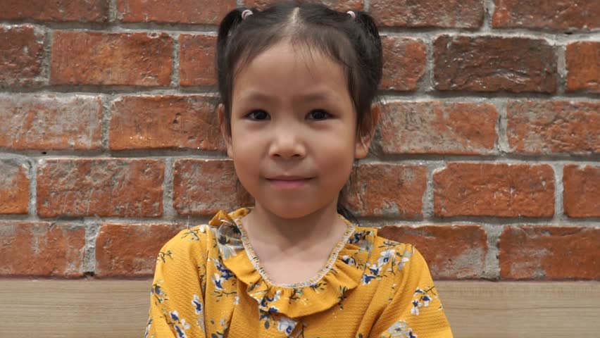 Cute little asian girl.