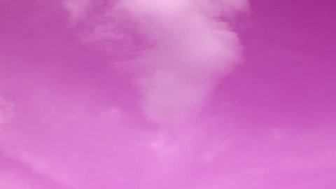 Pink skies in summer day, sunny very sexy colourful weather, beautiful time lapse purple clouds, panoramic view, nice exotic, relaxing footage, nature after rain cloudscape. UHD.