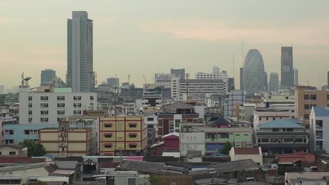 BANGKOK,  THAILAND - CIRCA OCTOBER 2018 : View of RATCHADA ROT FAI NIGHT MARKET.