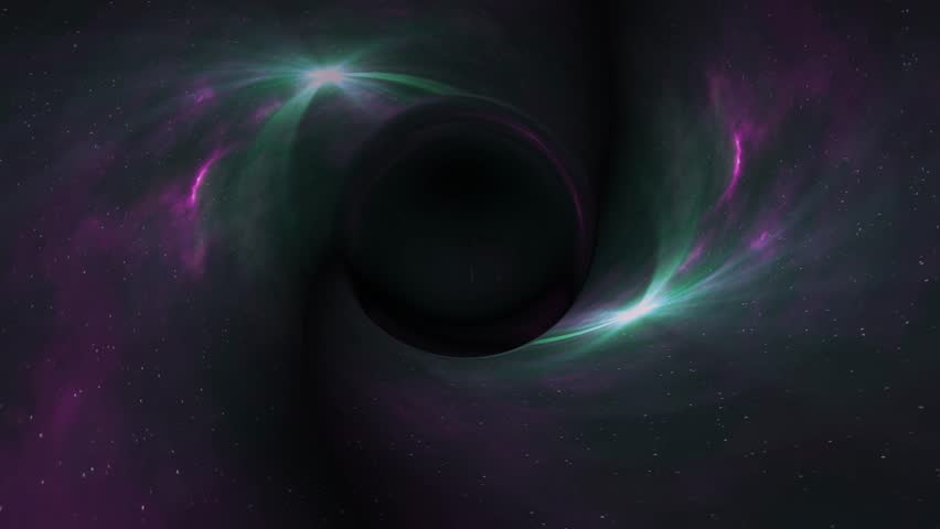 Black hole pulls in star space time funnel pit animation background New quality universal science cool nice 4k stock video footage | Shutterstock HD Video #1021593550