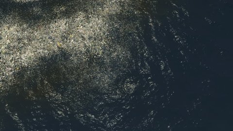 Ocean Pollution Aerial