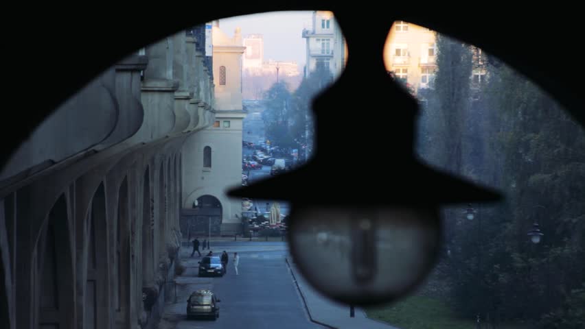 Cityscape. Warsaw, Poland.