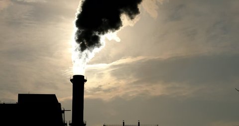 Industry Pipes Pollute the Atmosphere With Smoke, Ecology pollution, Industrial factory pollutes, smoke stacks and exhaust pipes,Top Industry Sources, The World's Most Polluting Industries, news media