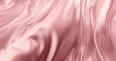 Pink drapery Silk fabric in the wind. luxury background. slow motion 60fps 4k