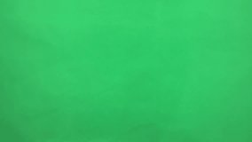 Pushing Channel Number Button Remote On Green Screen / Chroma Key