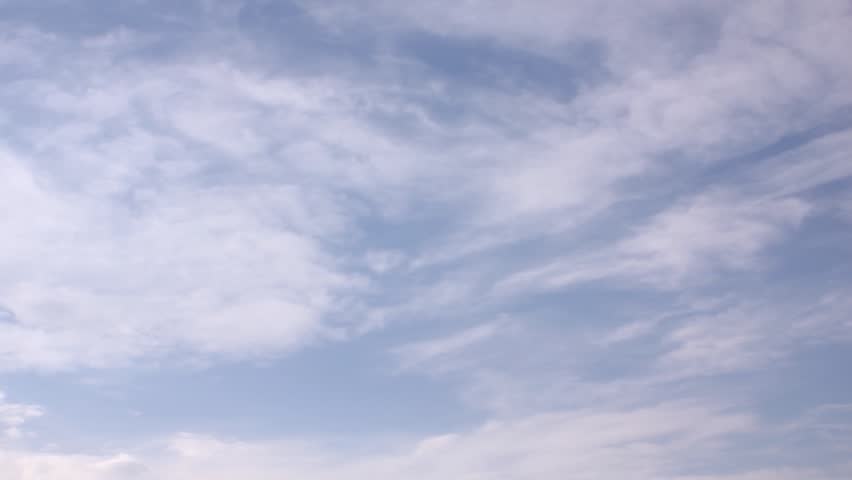 Clear blue sky, white clouds time lapse, nature fluffy, puffy soft cloudscape after rain, nice summer day, beautiful weather, realxing time.