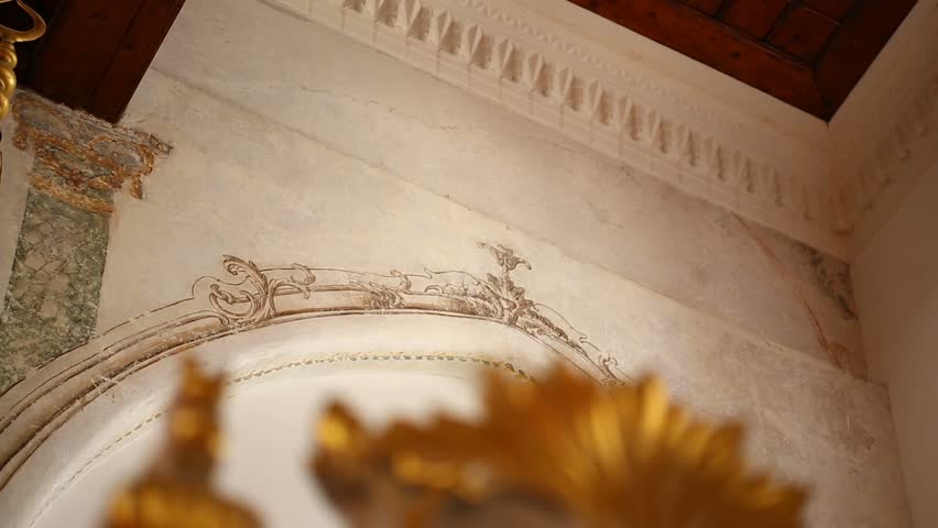 Istanbul Arap Mosque Interior Detail