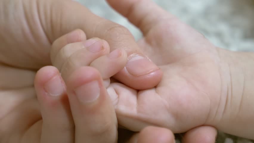 small baby hands