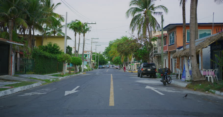 Small community near Foro Boca Museum in Boca Del Rio, Mexico.