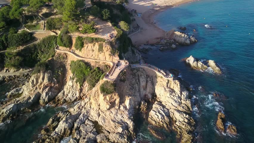 Lloret de Mar, a town on the Costa Brava in Spain