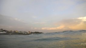 Ocean waves, Bondi Beach, Australia