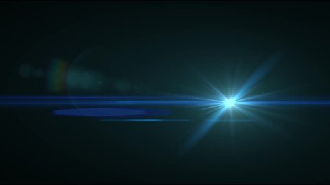 Anamorphic Lens Flare 3840x2160 4k Lights Stock Footage Video (100% ...