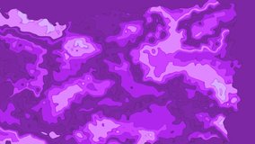 abstract animated twinking stained background seamless loop video - watercolor splotch effect - purpple ultra violet color