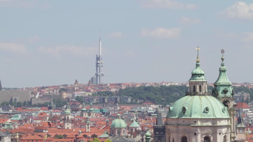 Beautiful shot of Prague