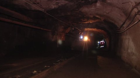 Underground iron ore mine