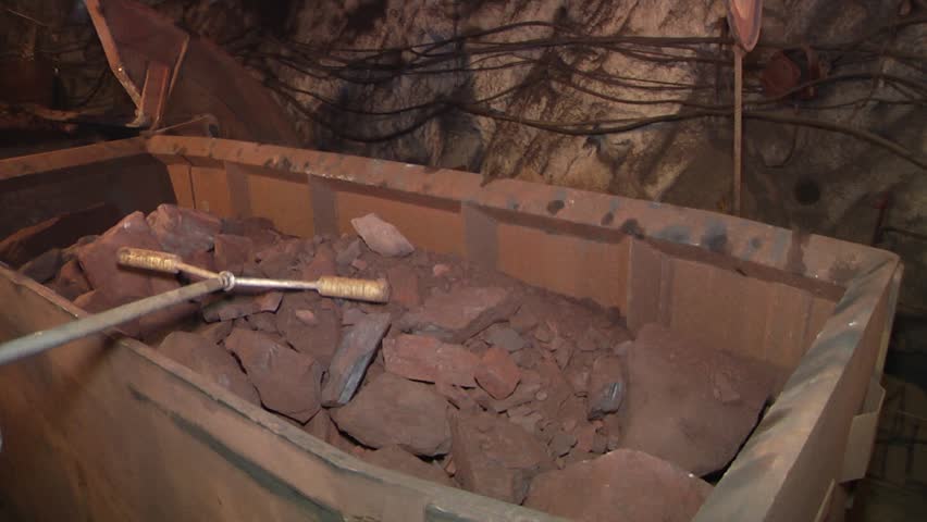 Underground iron ore mine